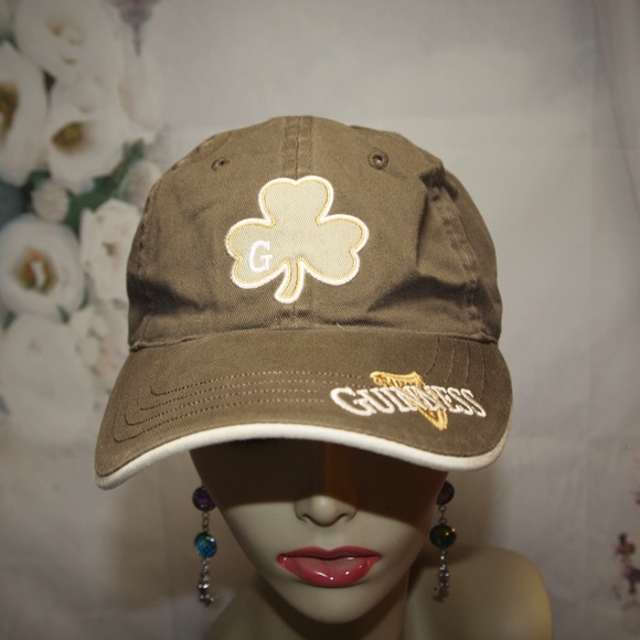 Guinness Accessories - Guinness Beer Hat Embroidered Stone washed look Baseball Cap Irish Beer Vintage